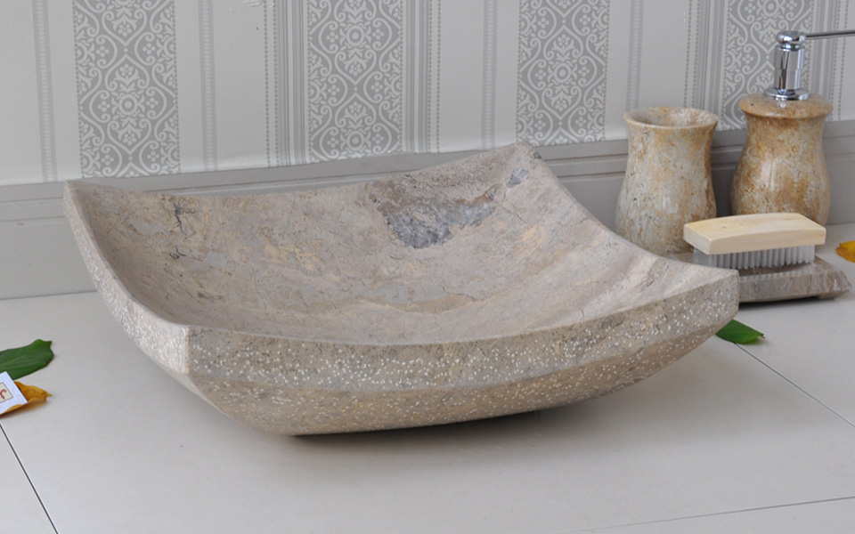 Những kiểu lavabo đá đẹp, tự nhiên