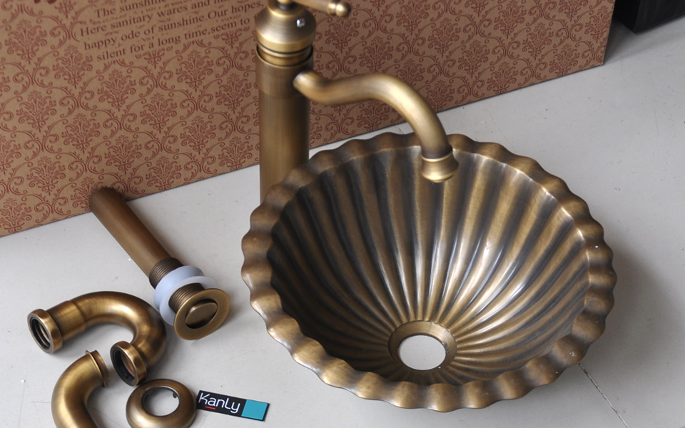 lavabo bằng đồng