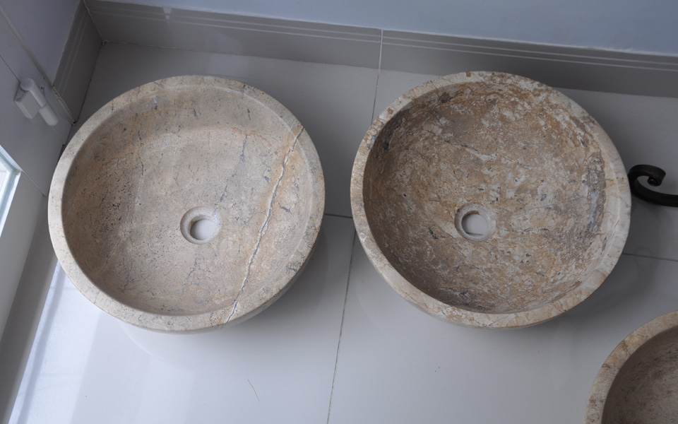 lavabo đá marble tự nhiên