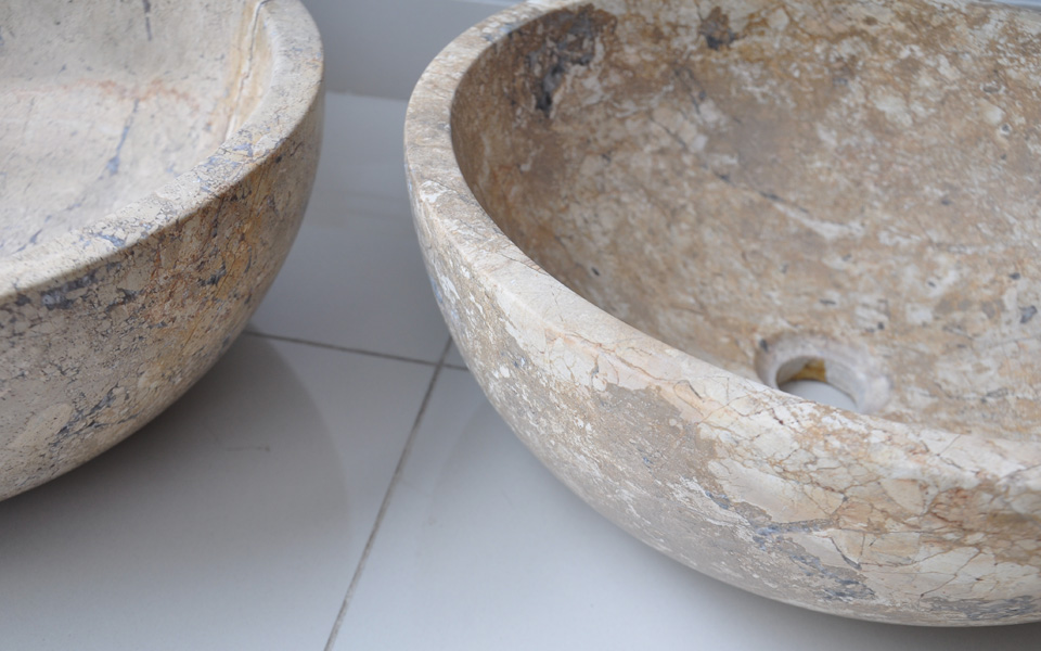 lavabo đá marble tự nhiên