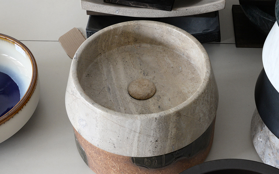 Lavabo đá nguyên khối, lavabo đá thiết kế nội thất, lavabo bằng đá,