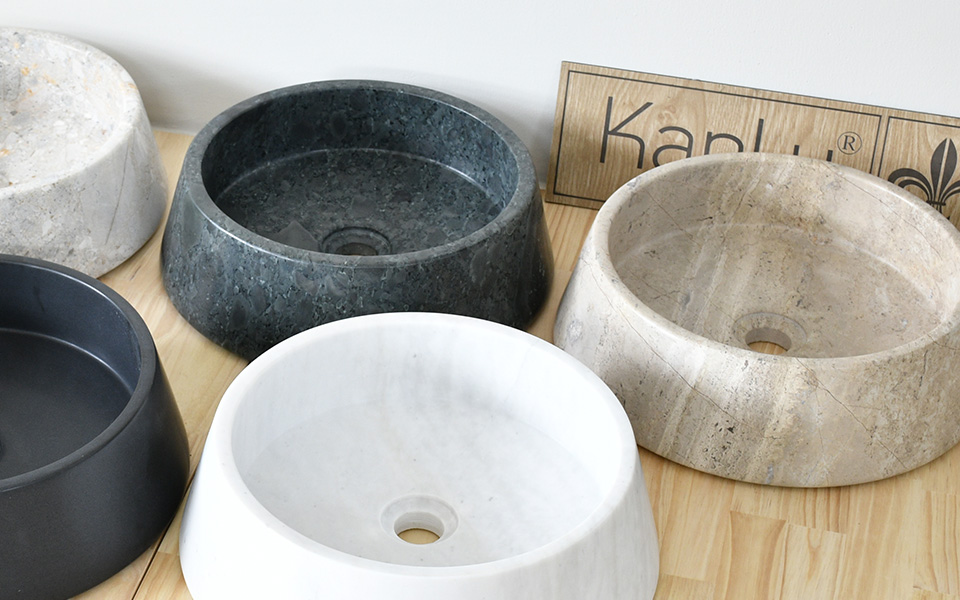 Lavabo đá nguyên khối, lavabo đá thiết kế nội thất, lavabo bằng đá,