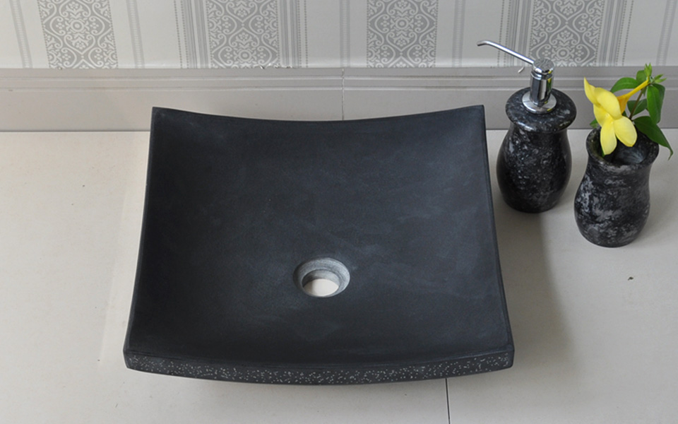 lavabo đá tự nhiên, lavabo đá nguyên khối